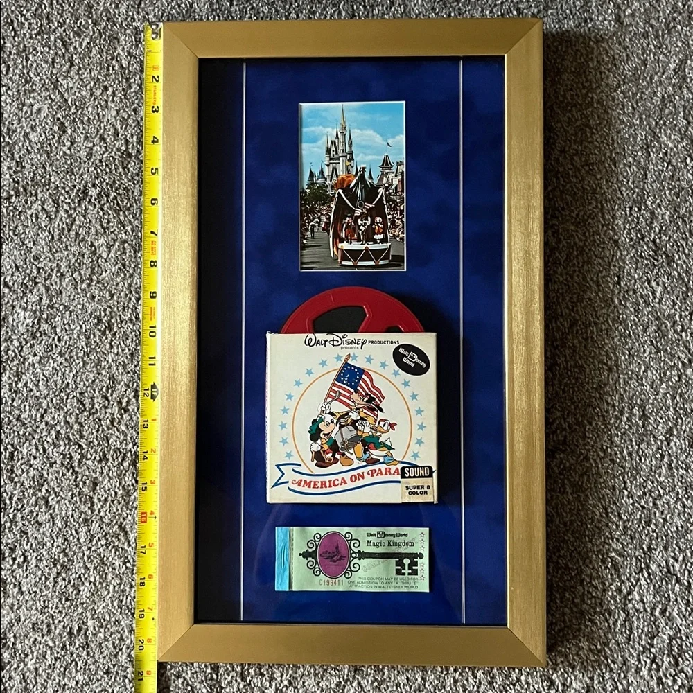 Disney World America on Parade Vintage Super 8 Movie 1975 Ticket 4th of July